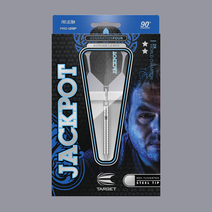 TARGET Adrian Lewis Jackpot Gen 4 26g 90% Tungsten Steel Tip